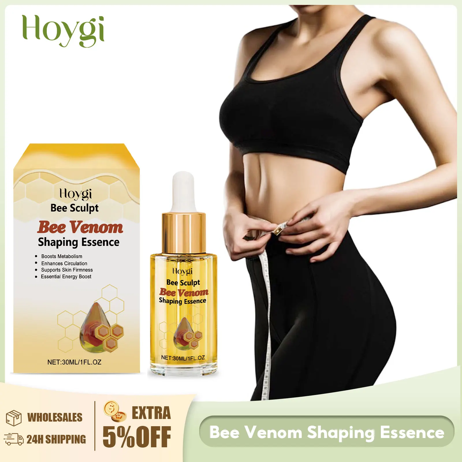 

Bee Venom Slimming Oil Anti Cellulite Fat Burning Weight Loss Improve Sagging Thin Leg Firming Lifting Sexy Massage Oil for Body