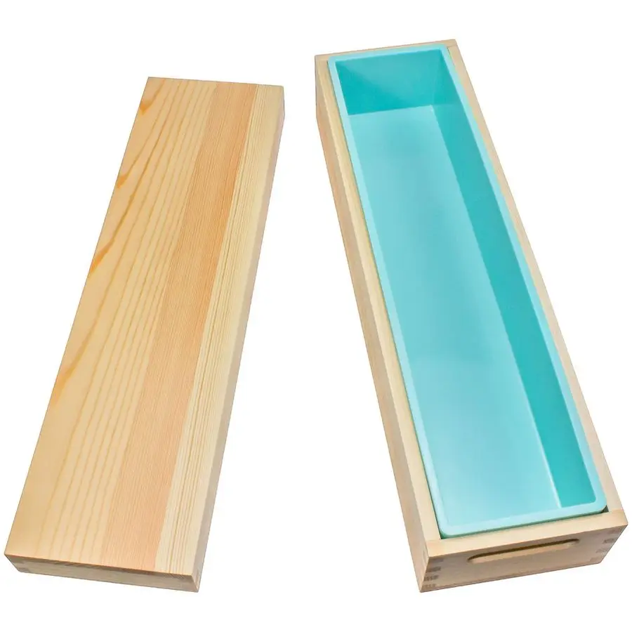 

Soap Molds for Soap Making Large 5 lb Soap Molds Loaf with Cover, Rectangle Silicone Soap Loaf Molds 77 oz 5 lb Standard Mold