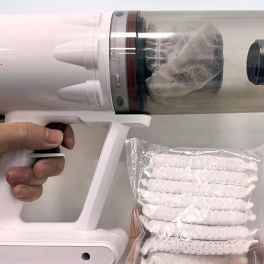 100PCS Non-wovens Vacuum Cleaner Filter Mesh Mesh Durable Dust Collection Filter Disposables Dust-proof Filter Cover Accessories