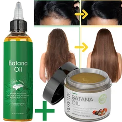 2pcs Batana Oil From Honduras Hair Fast Growth Hair Anti Hair Break Hair Regrowth Treatment Nourish Strengthen Prevent Hair Loss