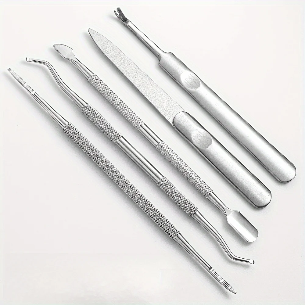 Stainless Steel Foot Care & Manicure Tool Set,with Removal Tools and Nail Care Accessories, Nail Care Tools|Practical Nail Kit
