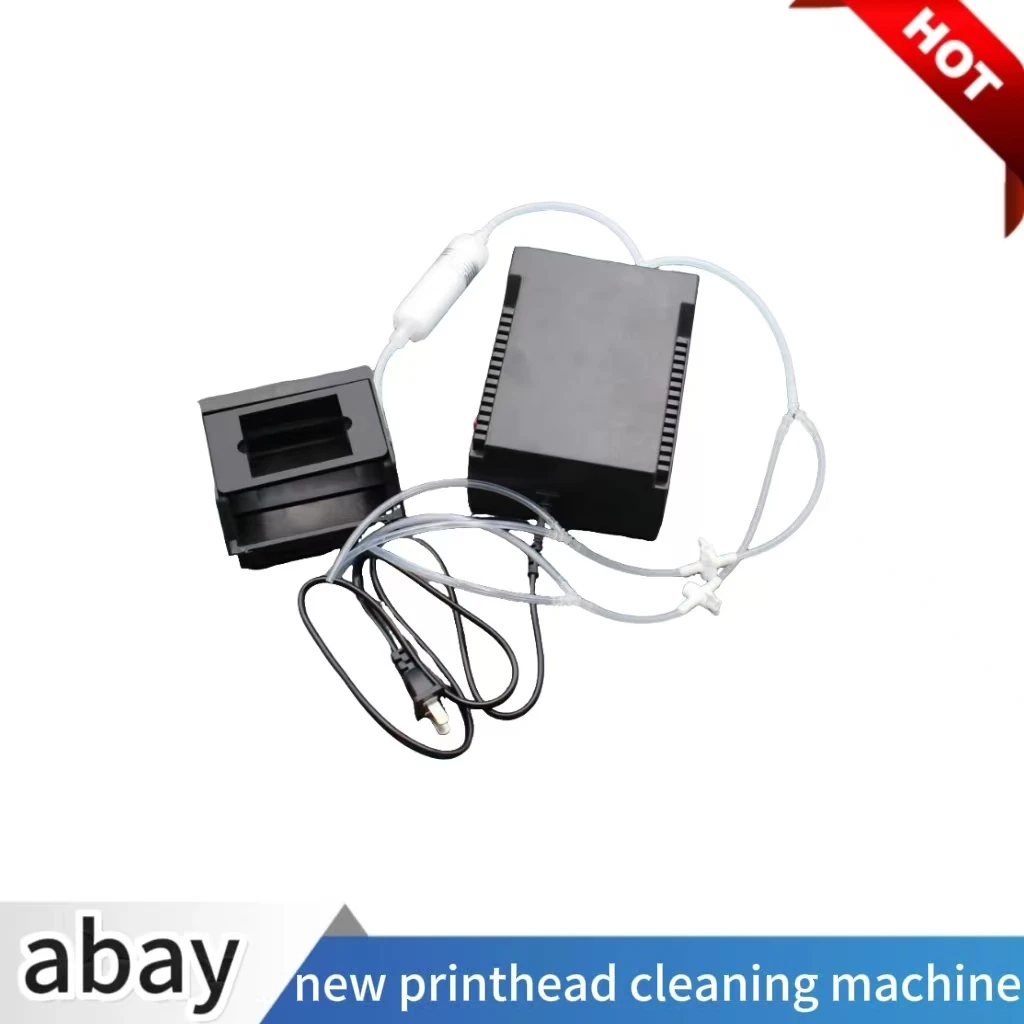 

New Eco-solvent Printhead Cleaning Machine for Epson I3200/i4720L/i1800L/805/1390L/800 Cycle for Roland Printer Release Tool