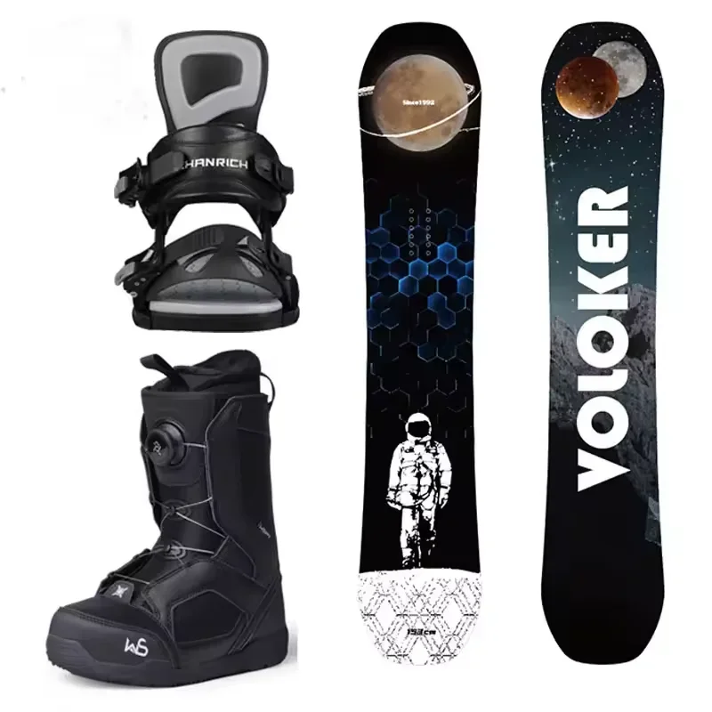 Factory direct sales universal wood core alpine mountain custom ski suit man snowboard outdoor