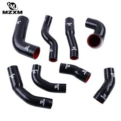 For Abarth 500 595 695 1.4 T-JET Garrett 1446 Turbo Silicone Intercooler Hose Pipe Kit