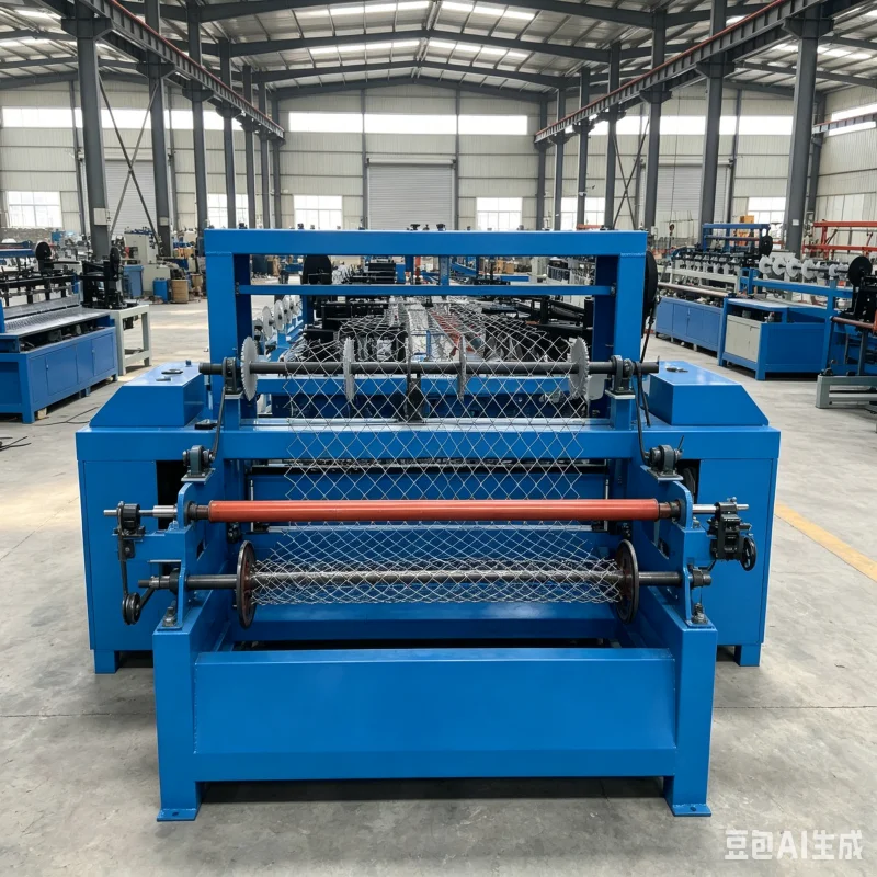 High Speed Double Wire Chain Link Fence Weaving Machine To Meet Strict Deadlines In Nationwide Guardrail Installations