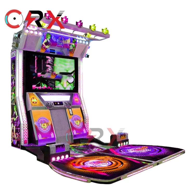 Coin Operated Game Dance Dance Revolution Arcade Machine Dancing Video Arcade Game Machine For Sale