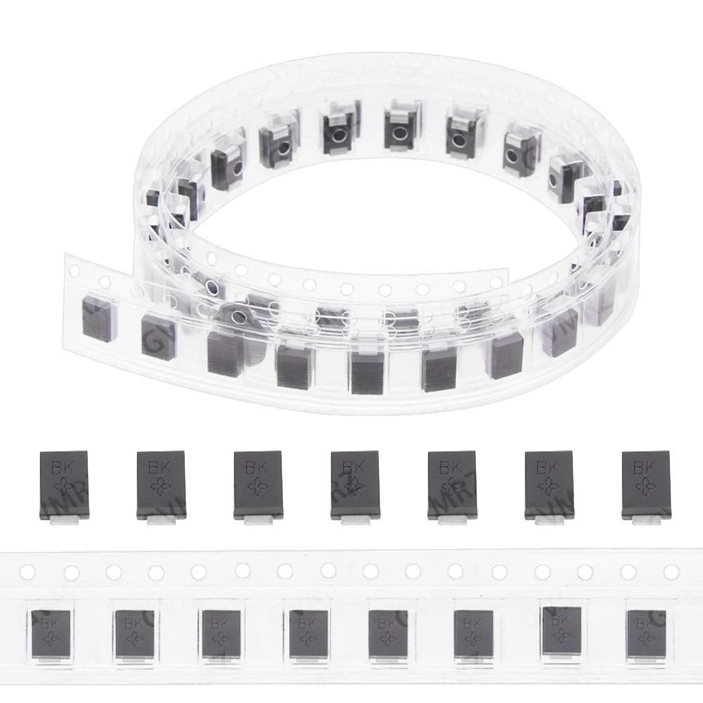 50PCS/750PCS 20CA(LV)/24CA(BZ)/26CA(CE) SMBJ  Bidirectional TVS Diode 14CA(BK)/15CA(BM)/17CA(LR)/18CA(BT)/30CA for DIY