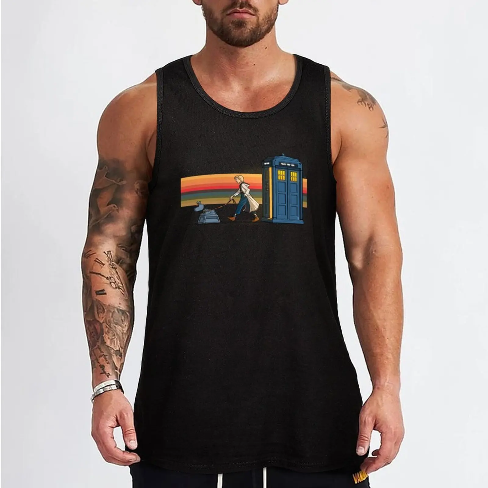 Walkies Tank Top summer 2024 Fitness men clothing T-shirt Men's gym sleeveless shirt man gym