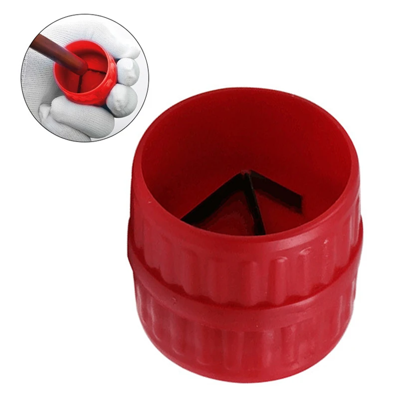 1Pc Inner-Outer Chamfering Tool For Copper Aluminum Brass Tube 5mm-38mm Pipe Metal Tubes Deburring Tool Hand Tools