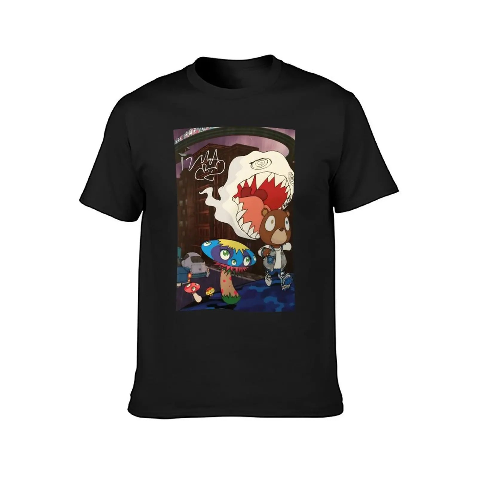 Graduation art cute T-Shirt anime customizeds mens graphic t-shirts anime