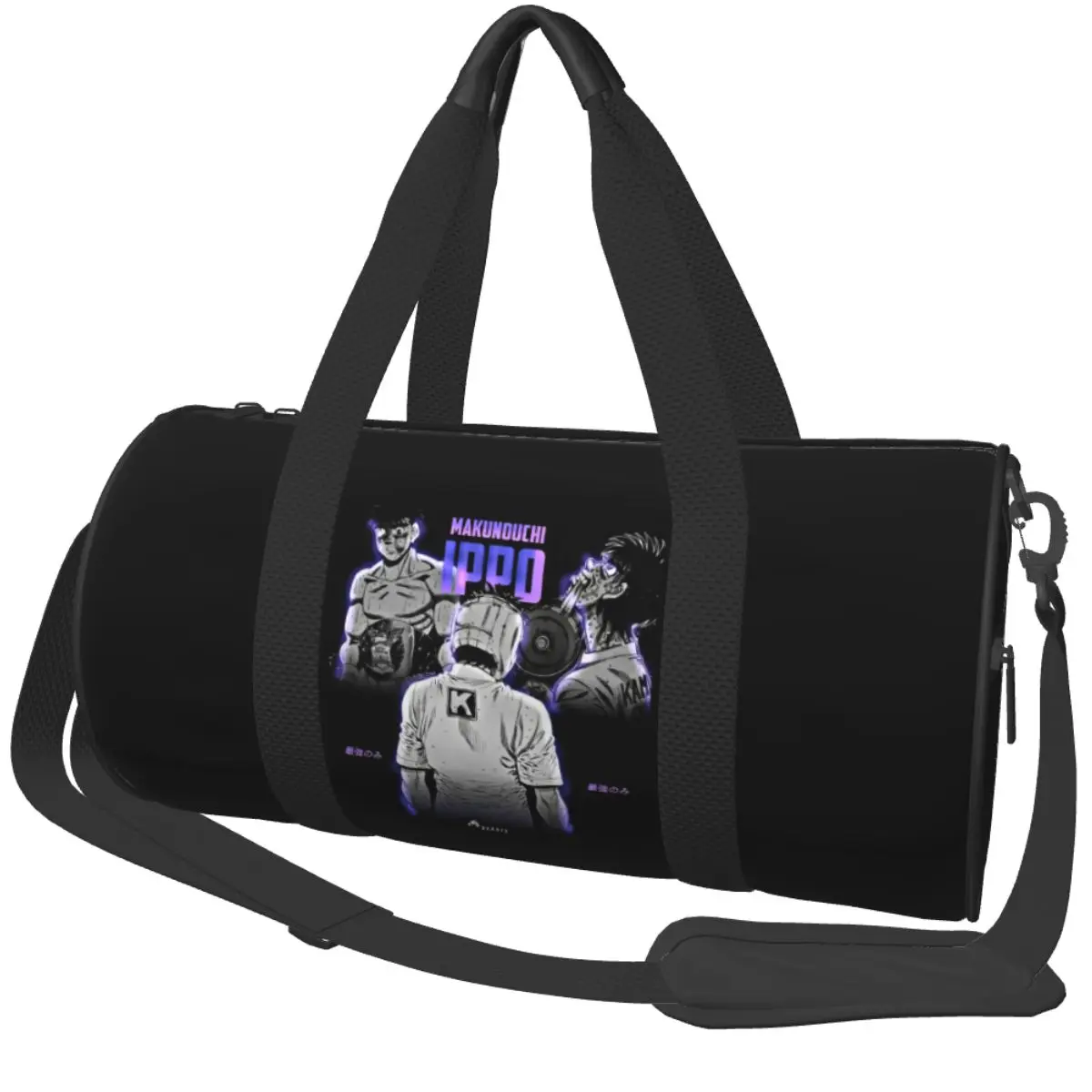 

Спортивная сумка Ippo Makunouchi - Hajime No Ippo Спортивная сумка с обувью Мужская сумка-оксфорд Ретро тренировочная сумка для фитнеса