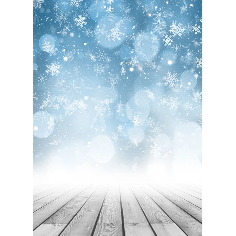 Telones de fondo de fotografía de escena de invierno, paisaje Natural de nieve, bosque, copo de nieve, XJ-02 de estudio fotográfico