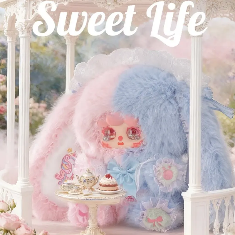 

Кукла Baby Three X Migo из серии «Чайная вечеринка», увеличенная в 600 раз, в слепой коробке, для декора дома, компаньон для спальни, подарок на день рождения для детей