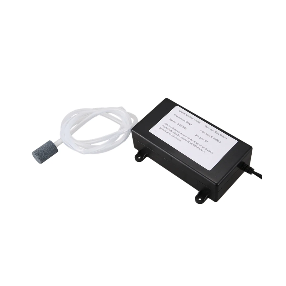 2 Pcs generatore di ozono 1000Mg ozonizzatore acqua purificatore d'aria trattamento detergente frutta verdura serbatoio di pesce, spina ue