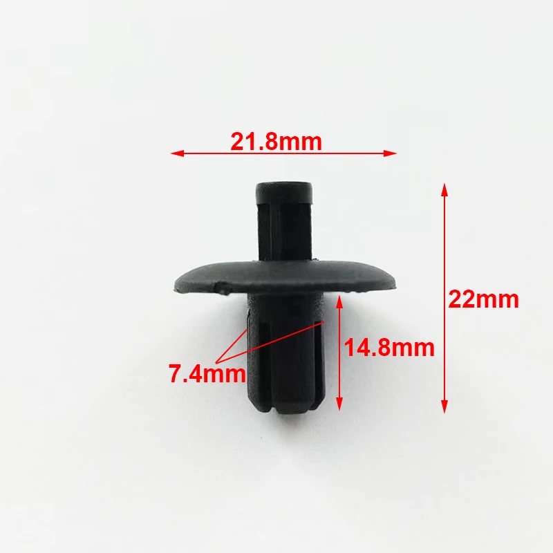 10X Car Radiator Protective Engine Cover Shroud Grille Hood Panel Clip Retainer Rivet For Audi A2 A4 A5 A8 Q3 Q5 S4 S5 S8 TT TTS - view 2