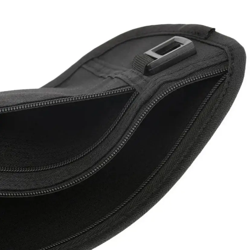 1 Pcs Home Travel Pocket Anti-Theft Waist Bag Passport Holder For Outdoor Sports Running Hidden Slim Wallet Document Bag