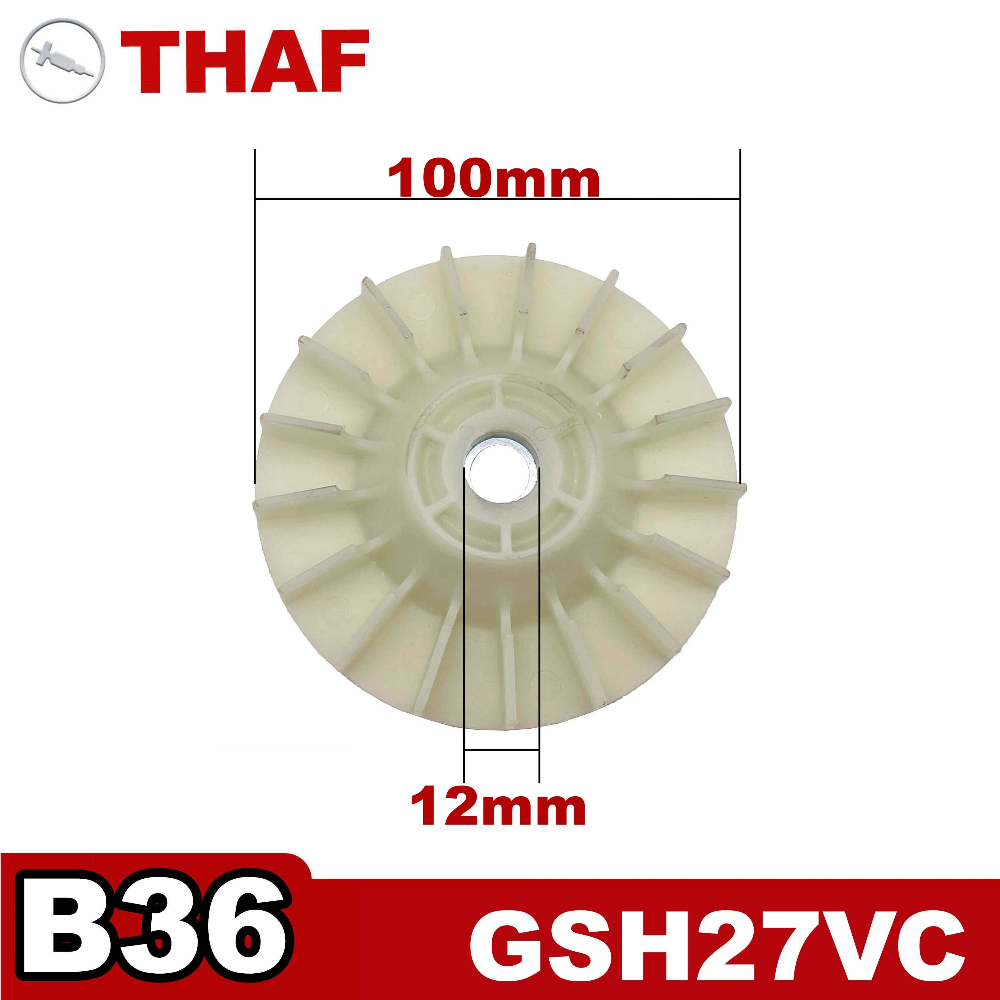 Fan Replacement Spare Parts for Bosch Demolition Hammer GSH27 GSH27VC B36