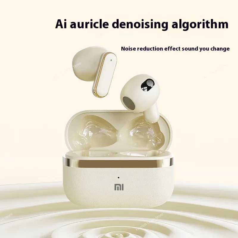 سماعات رأس Xiaomi ذات عمر بطارية طويل وخاصية إلغاء الضوضاء، بلوتوث لاسلكية مريحة للرياضة، صوت عالي الجودة مع ميكروفون فيديو