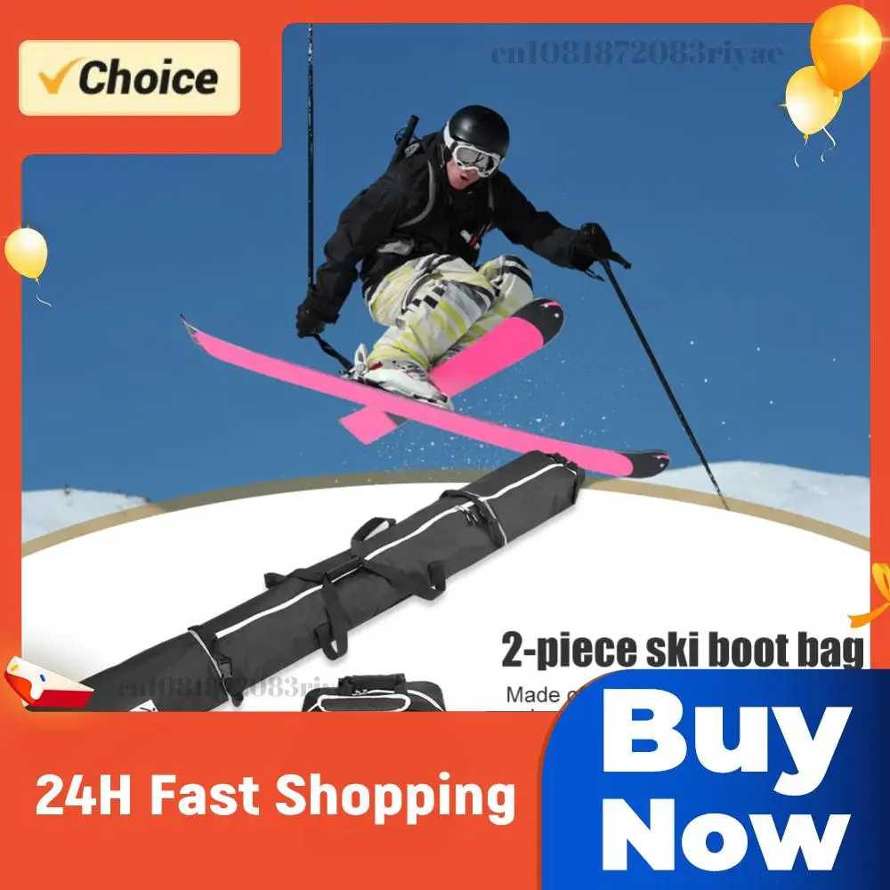 

Набор сумок для лыж и ботинок: водонепроницаемая сумка-дафл для лыж и сумка-тоут для ботинок, комплект для лыжников с сумкой для ботинок, набор сумок для лыжного снаряжения для взрослых и детей