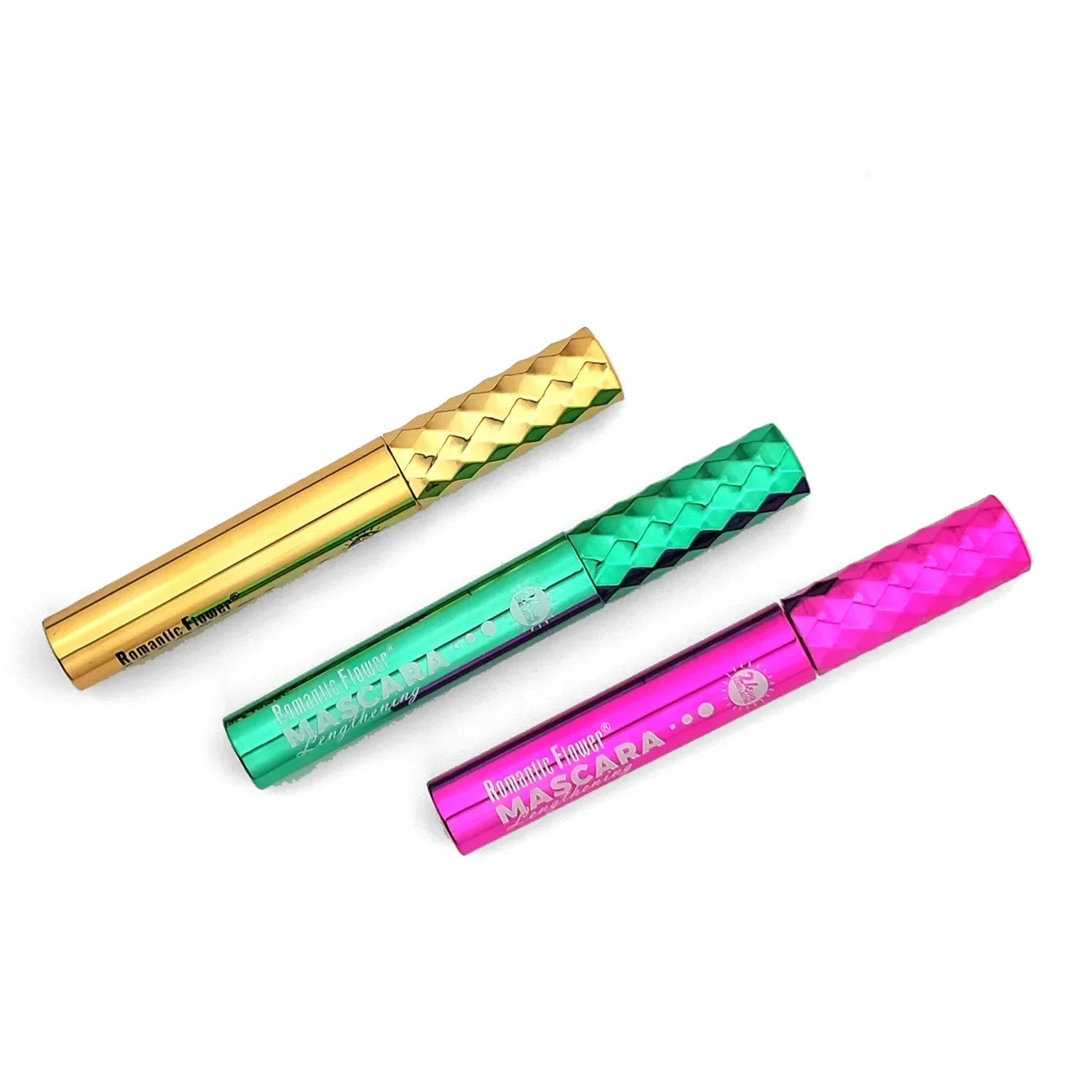 3 PCS 블랙 액체 섬유 마스카라 방수 짙어지면서 길어지는 컬링 실키 아이 메이크업 섬유 강화 래쉬 마스카라