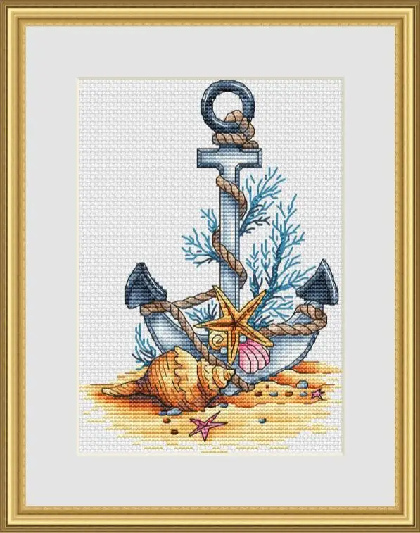 

M200148 Homefun Cross Stitch Kits Package Greeting Needlework Counted Kits New Style Joy Sunday Kits Embroidery Cross-stitch