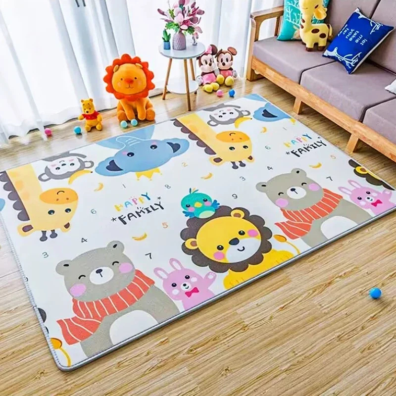 Tapis de développement double face pour enfants, EPE, polymère de jeu pour bébé, jouets pour enfants, Playvirus, nouveau tapis, chambre de bébé, 200cm x 180cm