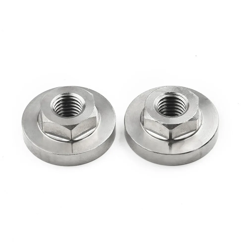 

2Pcs Angle Grinder Nuts Hex Nut Set For Angle Grinder Modification Accessories Stainless steel 30*17*8.5mm Practical