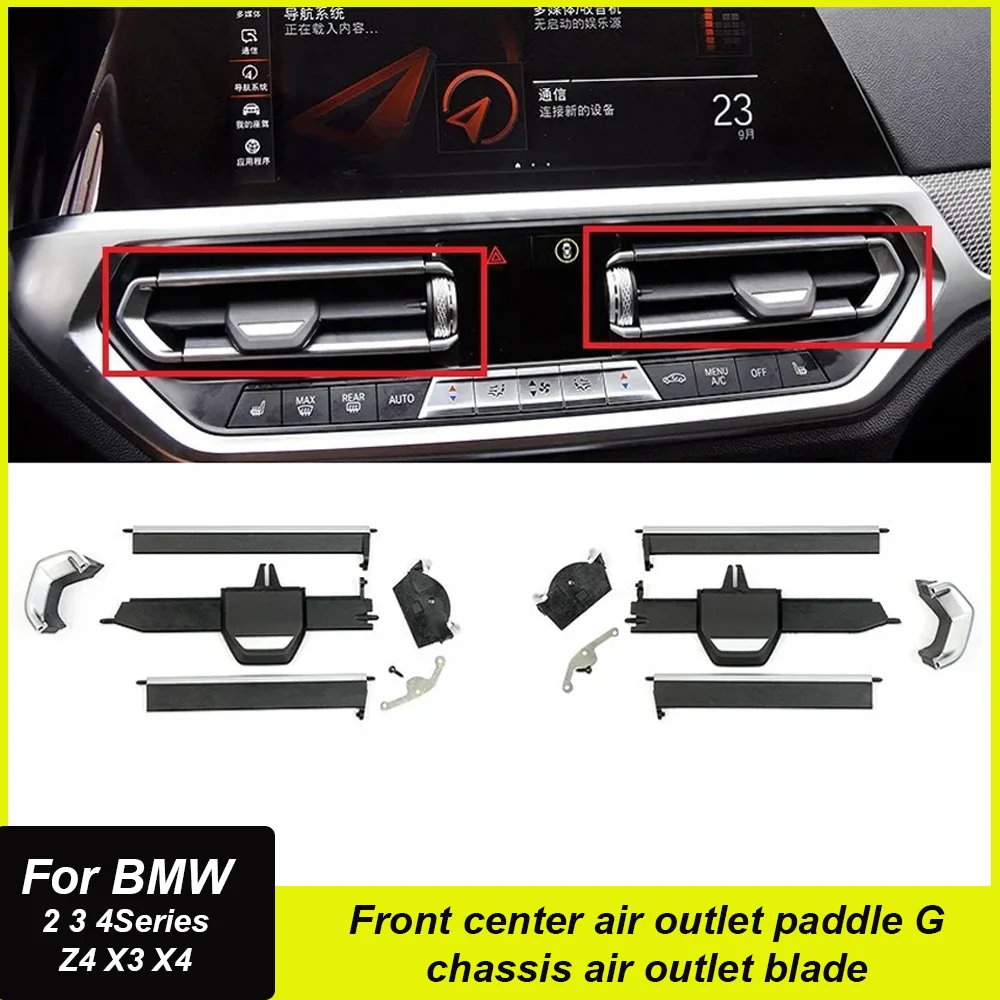 

Для BMW 2 3 4 серии Z4 X3 X4 F44 G42 G20 G21 G26 G28 G01 G02 Автомобильный центральный кондиционер переменного тока, вентиляционная решетка, зажим для ремонта