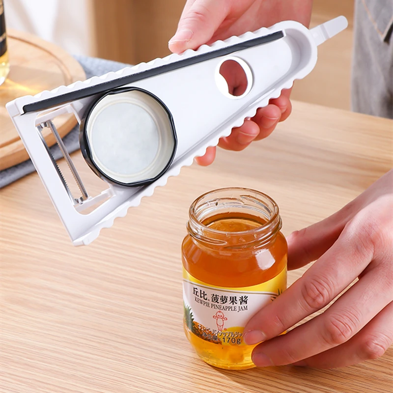 

Multifunctional Peeler Can Opener Stainless Steel Bottle Cover Remover Carrot Vegetable Peeling Knife Non-slip Kitchen Gadgets
