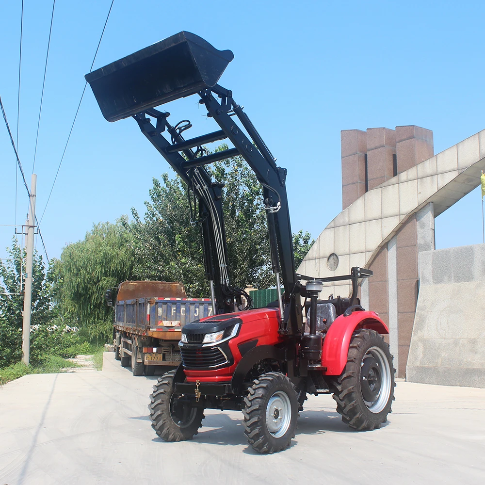 Nuovissime macchine agricole Cina Caricatore agricolo 30/40/50/60 CV 4WD di vendita caldo di alta qualità con prezzo competitivo
