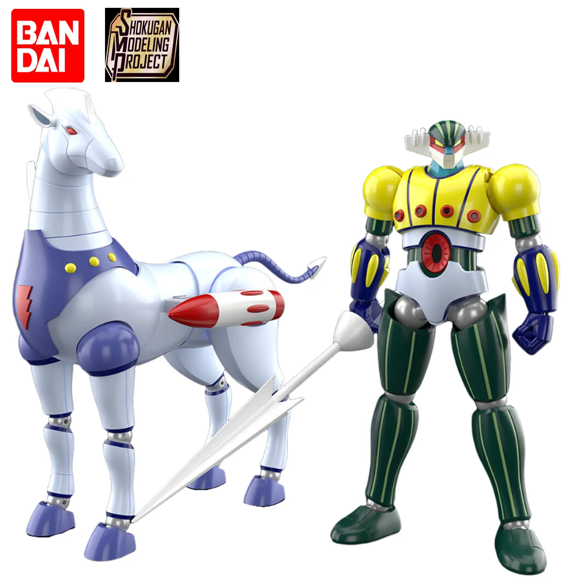 

BANDAI PB SMP Steel Jeeg Combination Set 14CM Anime Action Figures Assembly Model Collection Toy
