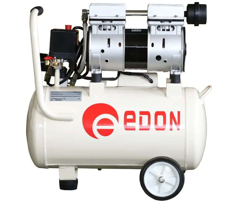 

EDON 220 voltage air compressor 550w silent air compressor oil free