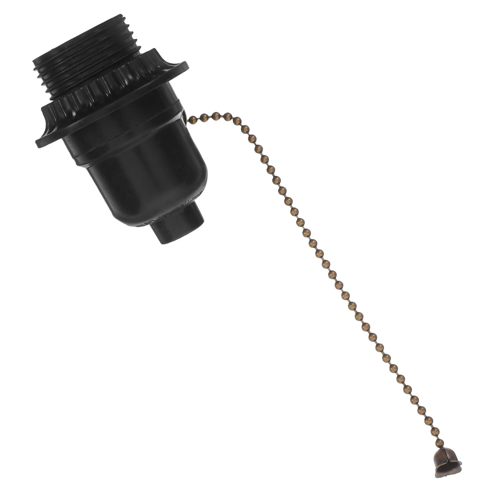 

Pull Black E26 With Chain Durable Bakelite Metal Structure Modern Aesthetic Enhanced Safety Threaded Base Replacement Table
