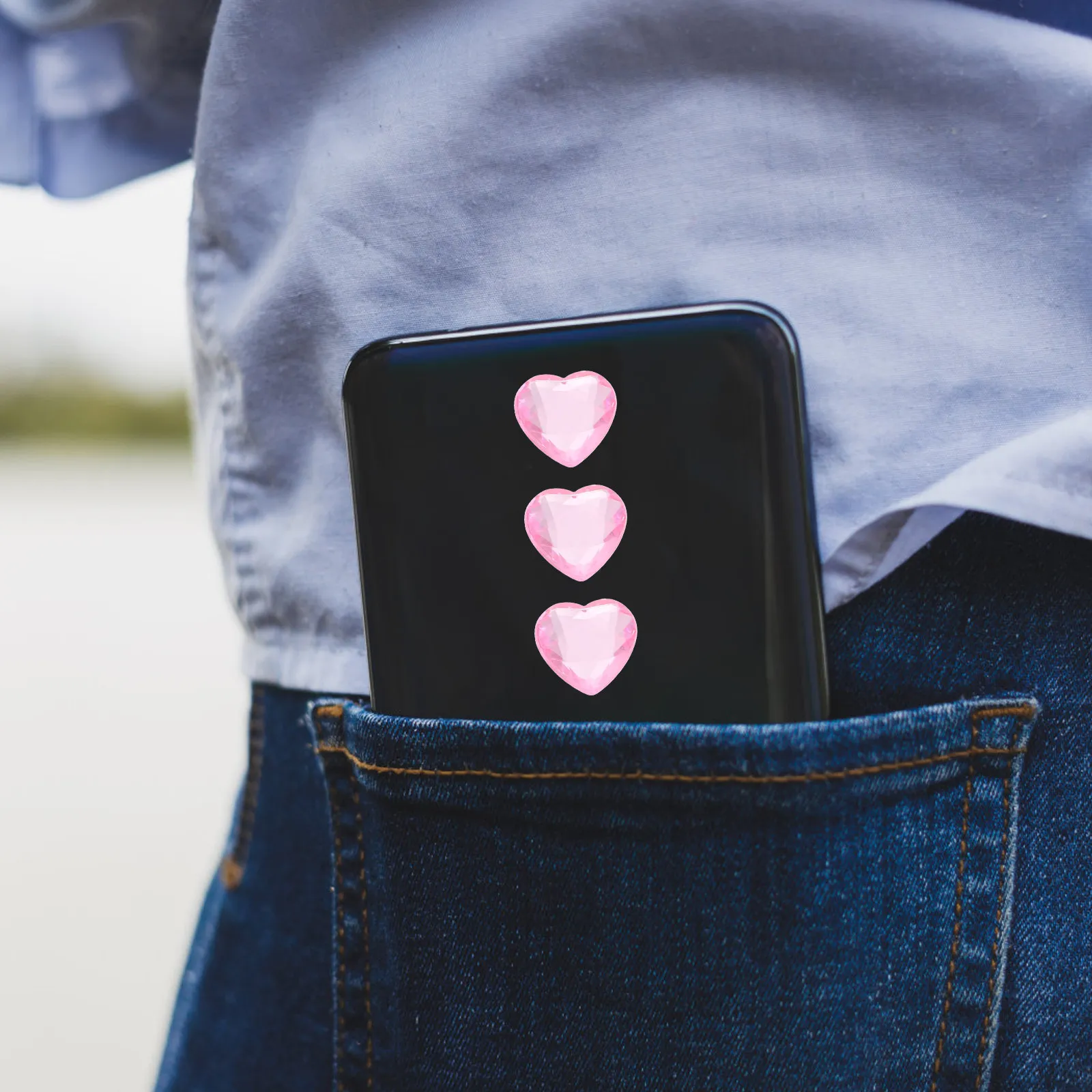 

100 шт. акриловых шариков в форме персикового сердца для DIY декора: свадьба, фестиваль, День святого Валентина, 3D-украшения для романтических вечеринок