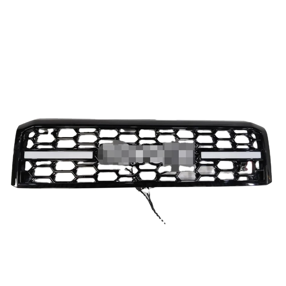 

LC79 GR Off road Car Chrome grille mesh auto radiator grill with lamp Front Grills for Toyo Land Cruiser Pick-up LC75 LC76 LC7