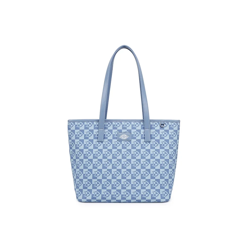 Dickies Polyvinyl Chloride With PU Shoulder Bag Tote Bag Women's Beige/Apricot/Gray/Black/Light Khaki/Denim Blue DK-T036