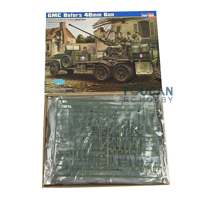 1/35 Hobby Boss 82459 France Bofors 40mm Gun Car Vehicle Kit Plastic Model TH06466-SMT2