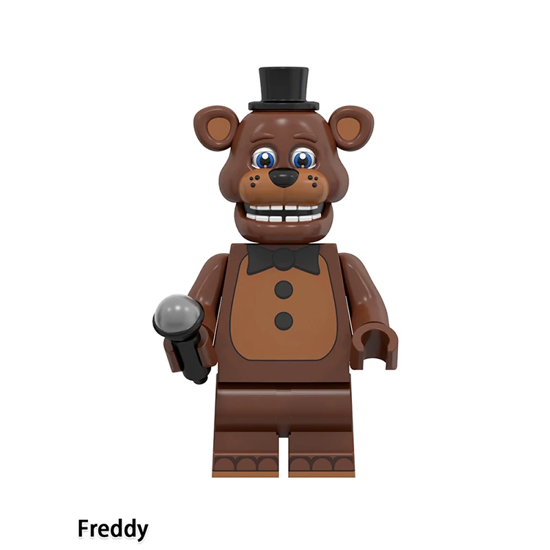 미니 브릭 조립 FNAF 나이츠 게임 피규어 미니 액션 피규어 블록 스켈레톤 스릴러 장난감... - 4