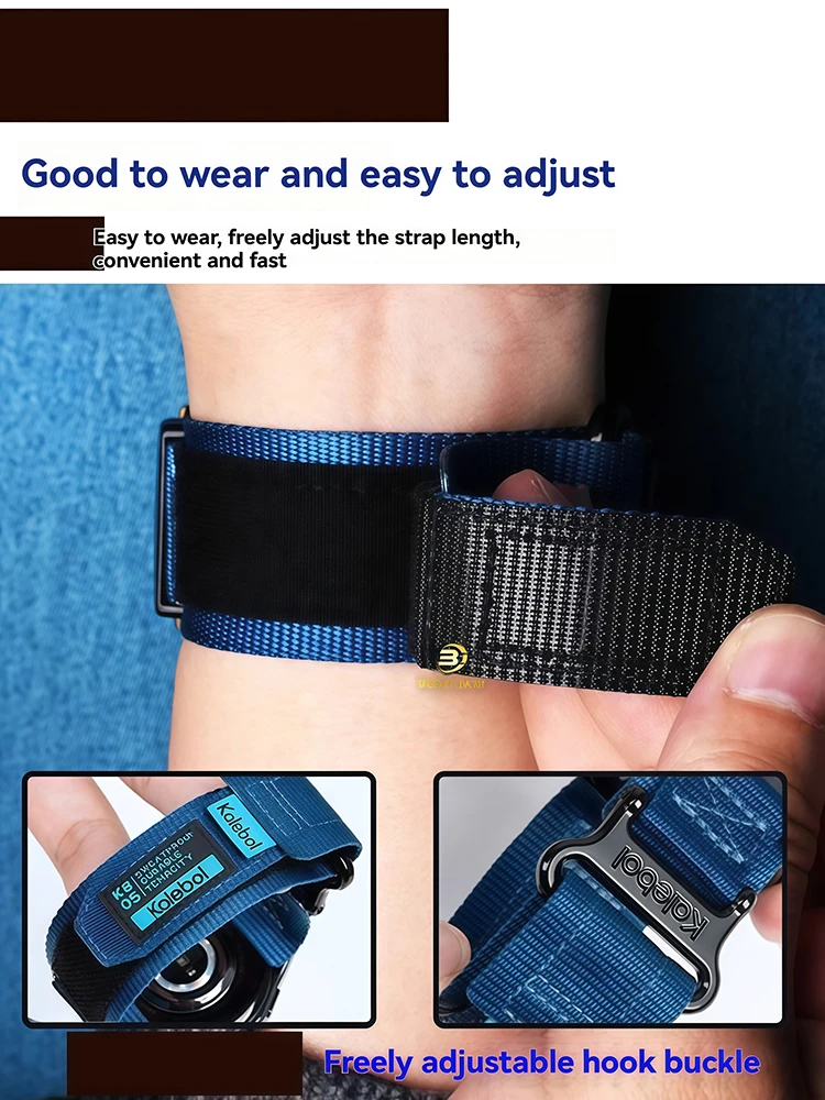 Модифицированный ремешок для часов GG-B100 для серии Casio G-shock GG-B100, спортивный нейлоновый холщовый ремешок для часов, мужские аксессуары для часов