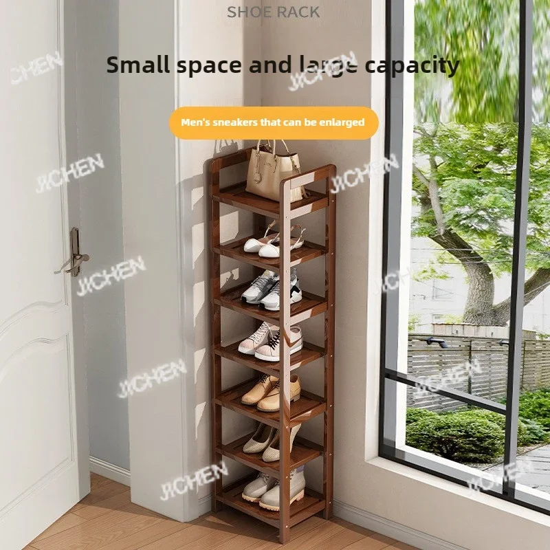 

JC Simple Shoe Rack Saves Space, Household Entrance, Indoor Rental, Multi Story Dormitory, Narrow Shoe Cabinet, Storage Artifact