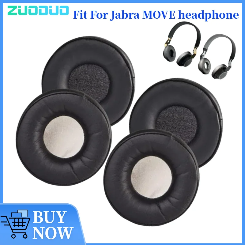 

ZUODUO For Jabra MOVE Original earmuffs with buckle Headphones Memory Foam Ear Cushions High Quality