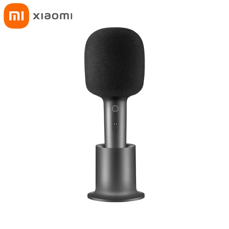 ميكروفون Xiaomi Mijia K Song بلوتوث 5.1 DSP إلغاء الضوضاء تأثير صوت ستيريو مزدوج Duet Home KTV مع 9 أنواع صوت