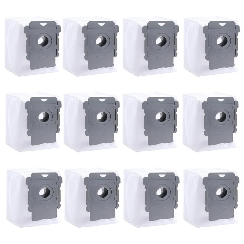 أكياس تفريغ بالجملة لـ Irobot Roomba ، المكانس الكهربائية ، I1 Plus إلى I8 + ، J5 + إلى J8 + ، S9 ، 12 way