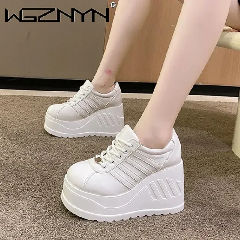 NEW Punk Gothic Pumps Women 2025 Thick Sole Brand Platform Mary Jane Shoes Wedge High Heels Party Cosplay Designer Lolita Shoes