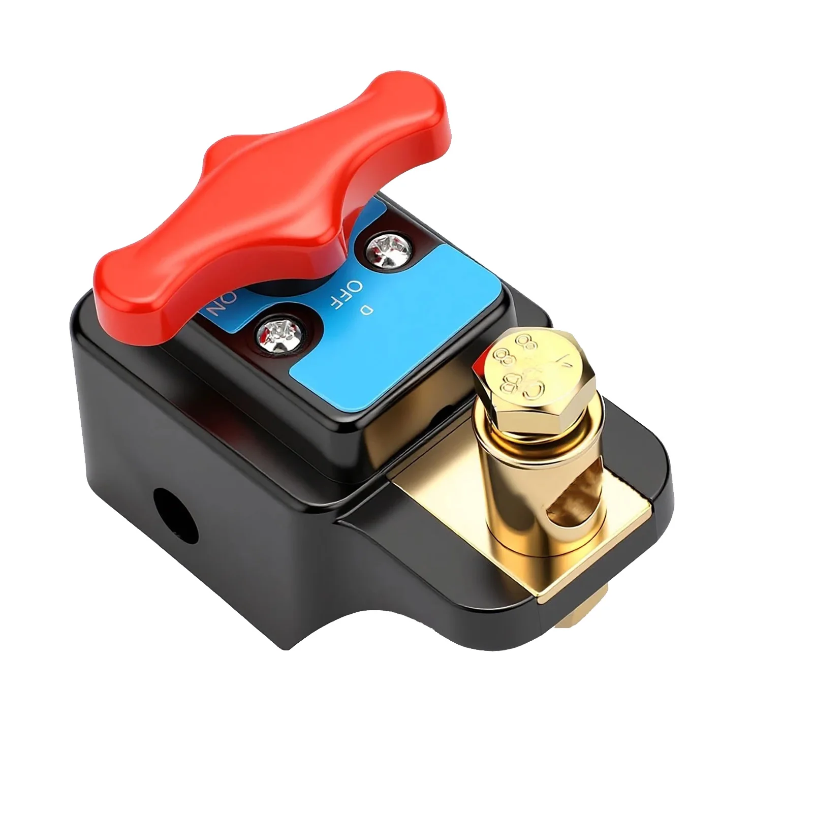 1Pc 12-24V Car Disconnect Switch Agricultural Vehicle High Power Cut-Off Switch Quick Cut-Off Switch Protector Kill Switches