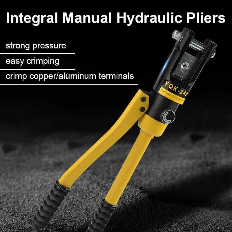 Hydraulic Crimping Tool YQK-70 Crimping Pliers Pressure 8T Hydraulic Compression Tool 4-70MM² With 8PCS Molds