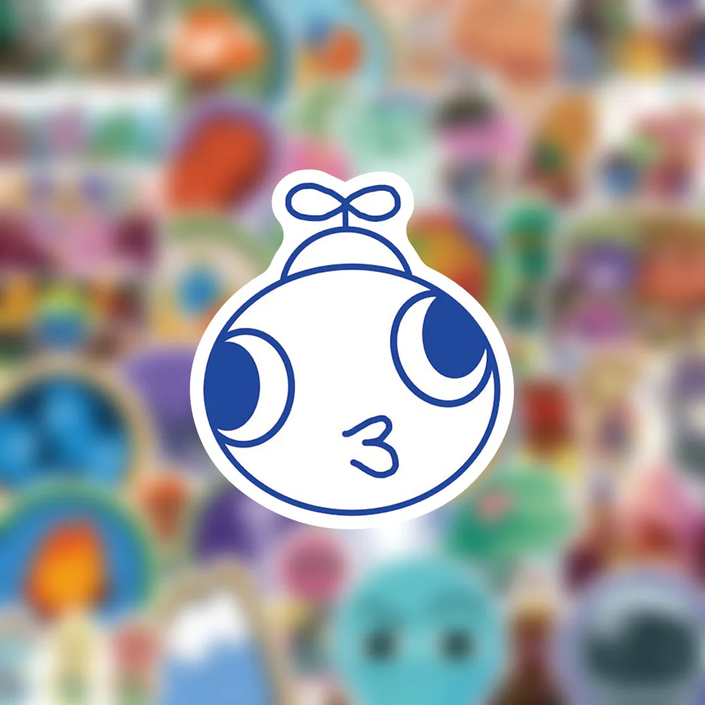 60PCS Cool Cartoon Peak Game Fun Sticker DIY Decoration Waterproof Skateboard Notebook Graffiti Toy