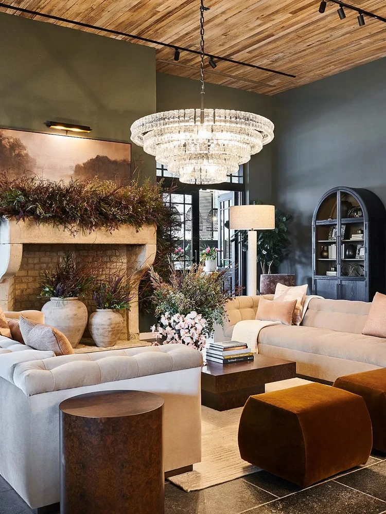 Illuminate Your Living Room Or Dining Room With Our Led Murano Glass Series Ceiling Lamp Oval Round 2-5 Layer Dimming Function