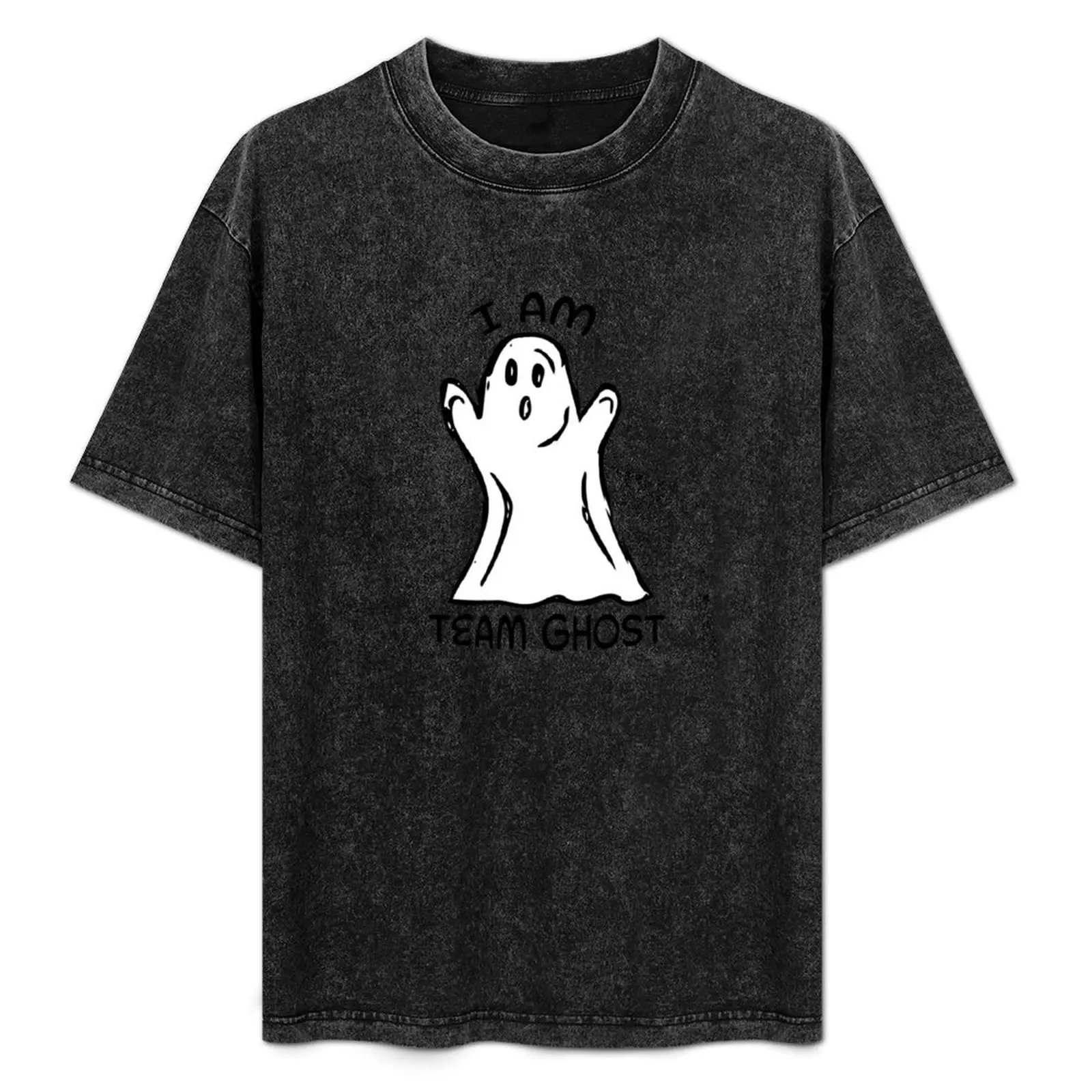 

I Am Team Ghost T-Shirt Summer Holiday Casual Tee