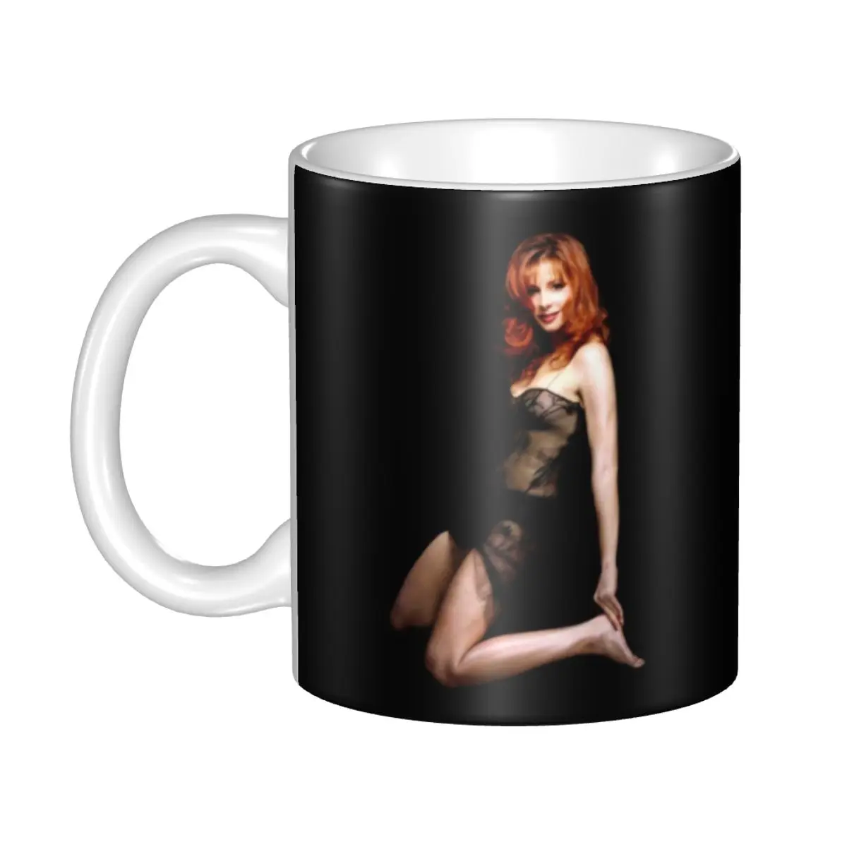 

Прекрасная кофейная кружка Mylene Farmer, керамическая кружка «сделай сам», изготовленная на заказ, французская певица, креативный подарок